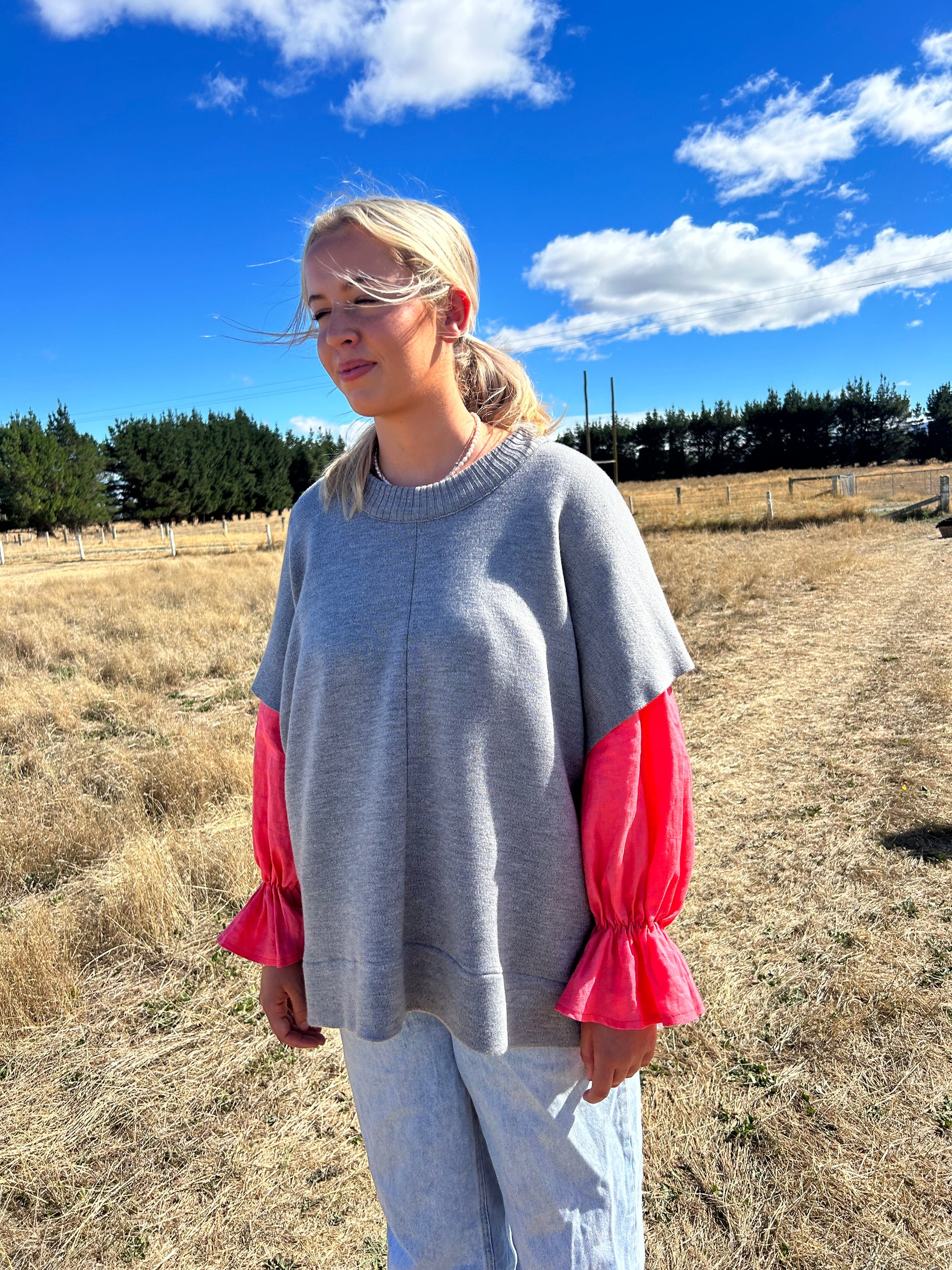 Grey Merino Cape – Eweburn creek